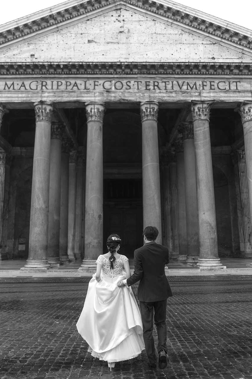 Rome elopement photography