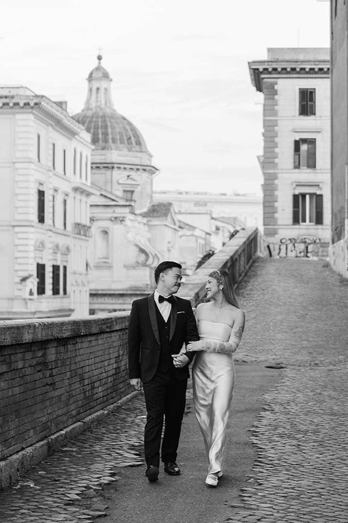 Rome elopement Colosseum